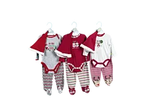 Xmas 3Pcs Hat Bodysuit Pant
